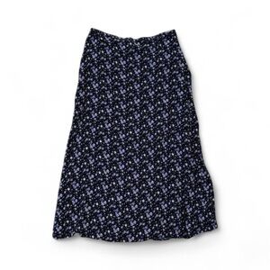 vintage floral skirt